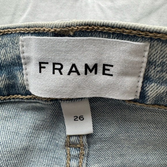 FRAME Le High Flare Jeans - Size 26 - Picture 2 of 4